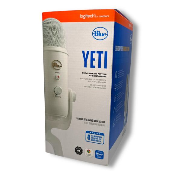 New - Blue Yeti USB Microphone w/ Hard Travel Case - Picture 2 of 7